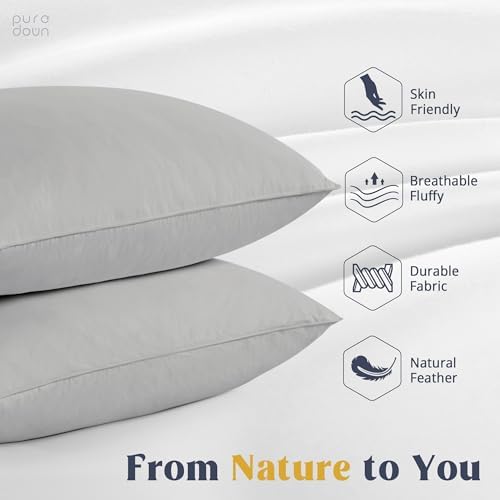 puredown® Goose Feathers Down Pillows - Image 2