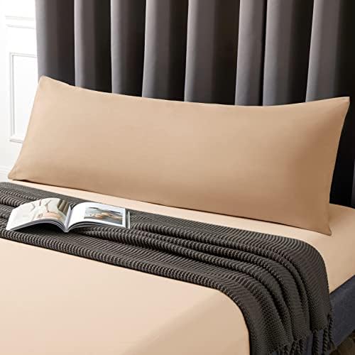 MILVOWOC Brushed Microfiber Body Pillowcases, 20x60 Inch - Image 3