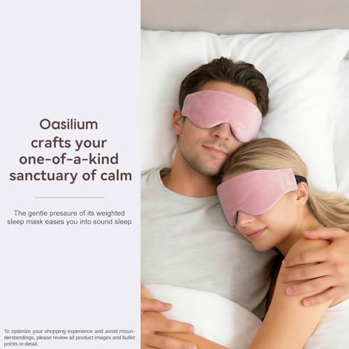 Lyocell Weighted Sleep Eye Mask - Image 2