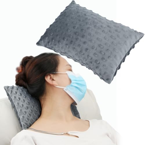 Small Neck Pillow for Recliner Chair, Tiny Head Pillows for Sleeping Mini Neck by Heal+n+Hope