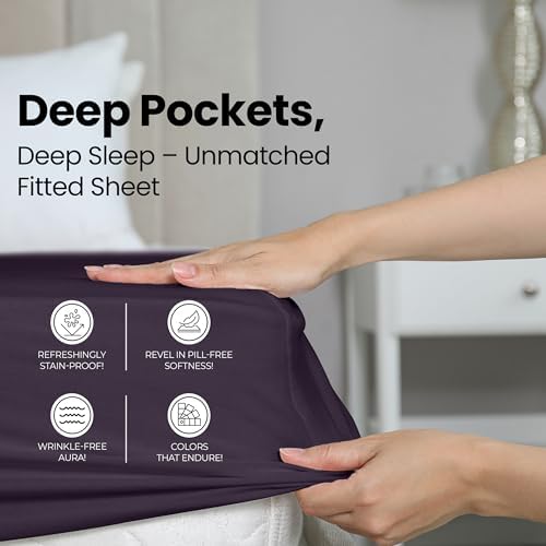 Full Fitted Sheet, Ultra Soft Fits Up to 15 Inch Deep Pocket - Image 4