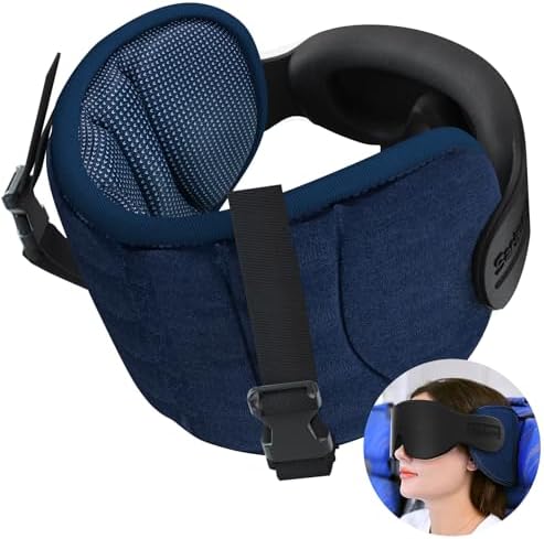SARISUN Travel Pillows for Airplanes, Stable Head Support, Travel Essential by SARISUN