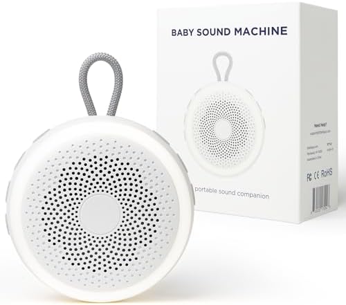 LittleHippo White Noise Machine | Portable Sound Machine by LittleHippo