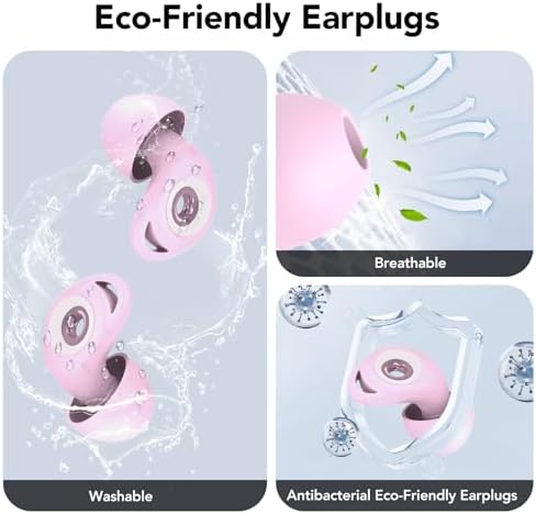 Ear Plugs for Concert, Noise Cancelling Silicone Earplugs for Noise Reduction & - Image 4