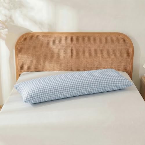 Merryword 100% Cotton Body Pillow Cover, 20 x 54, Soft Breathable Pillow Cover - Image 3