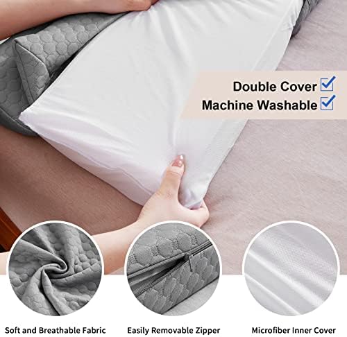 EUHAMS King Size Bed Wedge Pillow - Image 6