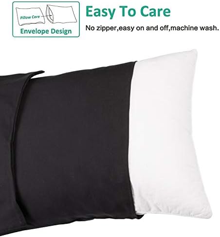 NTBAY Queen Microfiber Pillowcases, 4 Pack, 20 x 30 - Image 3