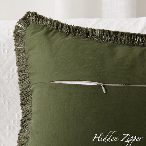 100% Cotton 12x20 Inch Lumbar Pillow Cover - Image 4