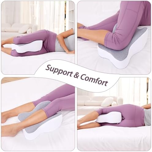 Knee Leg Pillow for Side Sleepers Sleeping, Long 13.8" - Image 6