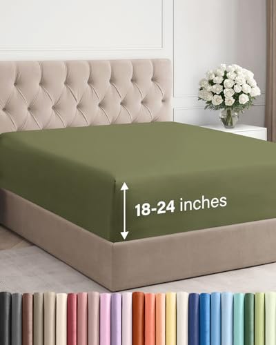 CGK Linens Extra Deep Queen Fitted Sheet by CGKUnlimited