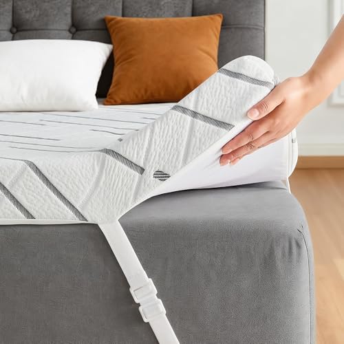 3 Inch Gel Memory Foam Mattress Topper Full Size by bedsmile