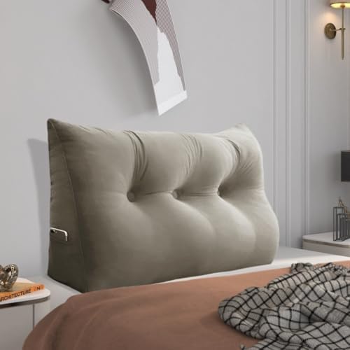 Headboard Pillow Twin for Dorm by Bncktrd