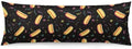 Hotdog Body Pillow Pillowcase Colorful Hot Dog Long Body Pillow Cover by Unknown