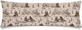 Cowboy Lumbar Pillow Cover 14x36 Long Body Pillow Covers by Unknown