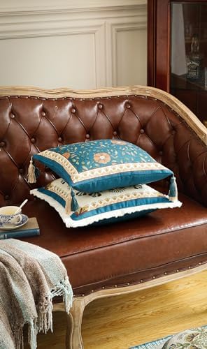 patdrea French Vintage Linen Throw Pillow Cover - Image 6
