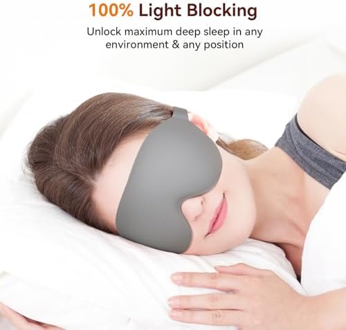 Sleep Mask, EVA BELLE Eye Mask for Men Women, Zero Pressure 3D Sleeping Mask - Image 3
