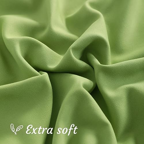 NTBAY Body Microfiber Pillowcases, Sage Green - Image 6