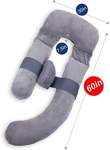 60in Full Body Pillow | Nursing, Maternity and Pregnancy Body Pillow | Awesling - Image 2