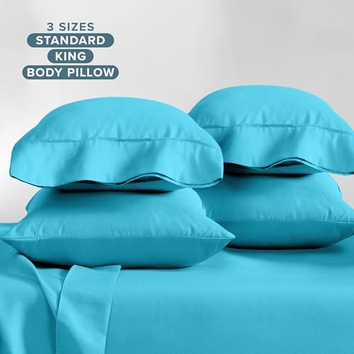 Bare Home Microfiber King Pillowcase Set of 4 - Image 6
