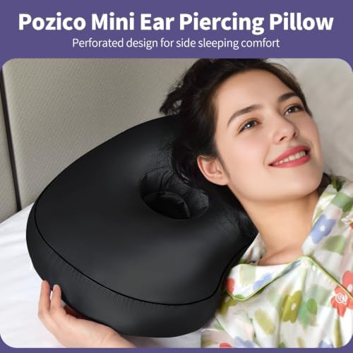 4" Hole Piercing Pillow for Side Sleepers - Image 2
