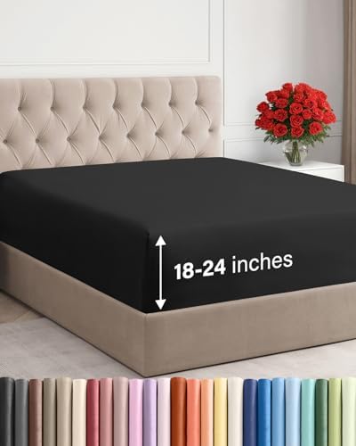 CGK Linens Extra Deep Cal King Fitted Sheet by CGKUnlimited