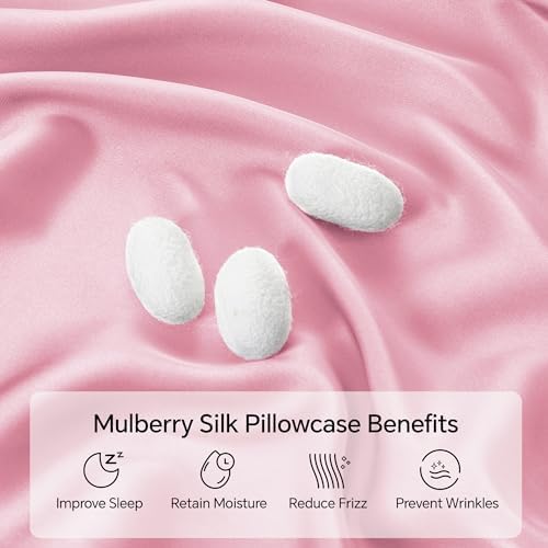 INFIIXSO Silk Pillow Cases 2 Pack, Standard Size, Hidden Zipper - Image 2