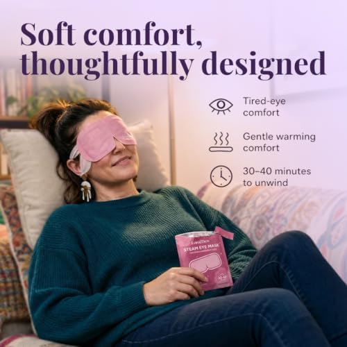 Steam Eye Mask, Self Heating Heated Eye Mask - Image 5