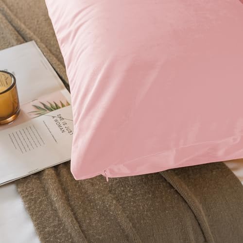 H HOUSEHOLD 1 Pack Velvet Body Pillow Cover, Soft and Cozy Luxury Fuzzy Flannel - Image 4