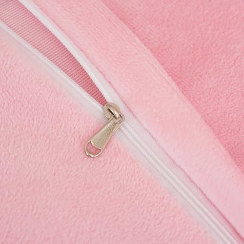 Fluffy Faux Fur Body Pillowcase, Luxury Bubble Waffle Carved Plush Long Size - Image 7