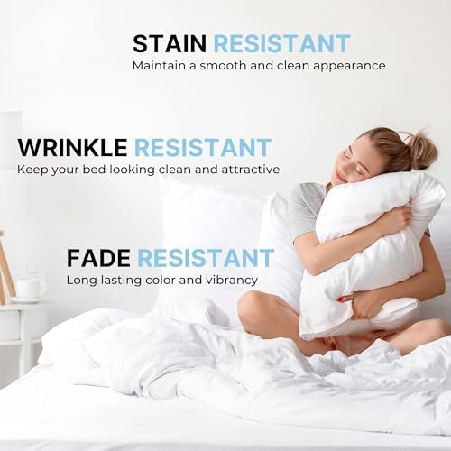 Queen Pillow Cases Set of 4 - Image 4