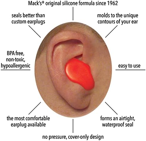 Mack's Soft Moldable Silicone Putty Ear Plugs - Image 2