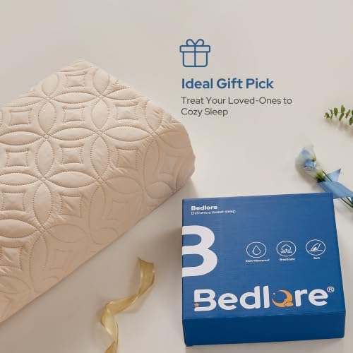 BEDLORE Waterproof Mattress Protector, Full Size Mattress Pad - Image 4