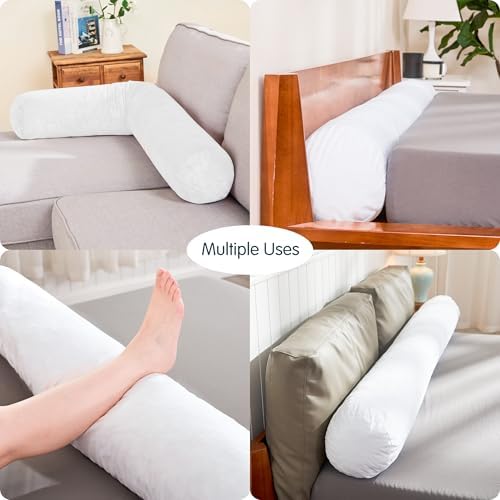 SyMax 7.8"x76" Body Pillow for King Bed, Long Round Body Pillow for Adults - Image 5