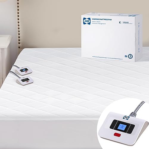 Sealy Heated Mattress Pad King Size Dual Control 10 Heat Levels by Sealy