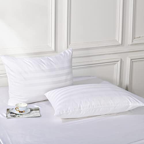 100% Egyptian Cotton Queen Size Pillow Protectors - Image 4