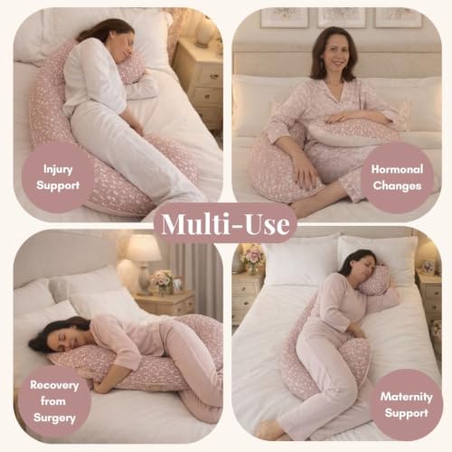 BellaMoon C Shaped Pregnancy Pillow - Image 4