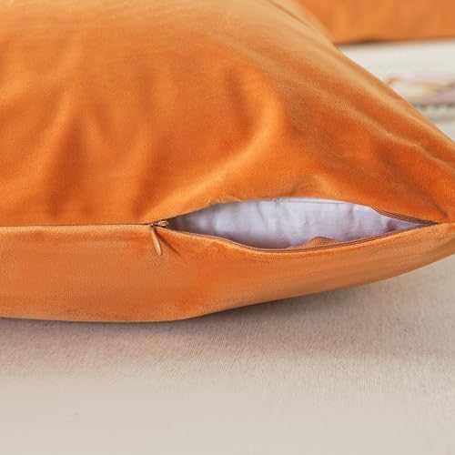 H HOUSEHOLD Set of 2 Velvet Queen Size Pillowcase, Soft and Cozy Luxury Fuzzy - Image 2