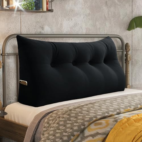 Daneey Headboard Pillow Full, Triangular Wedge Pillow Headboard, Wedge by Daneey