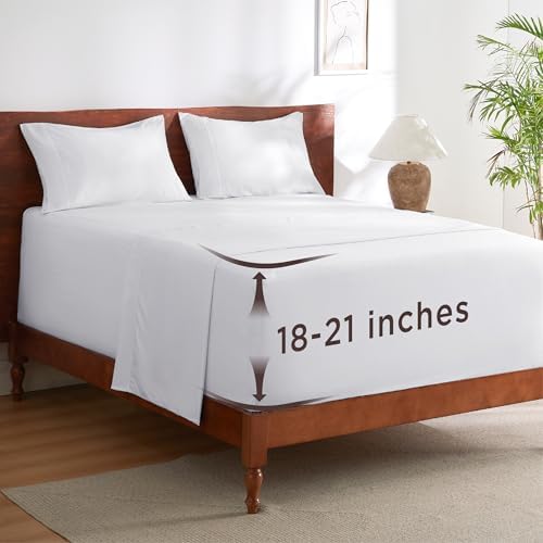 Bedsure Deep Pocket Queen Sheets Set by BEDSURE