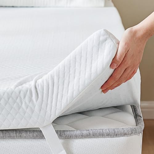 DUMOS 4 Inch Full Memory Foam Mattress Topper Pad by DumosLifestyle