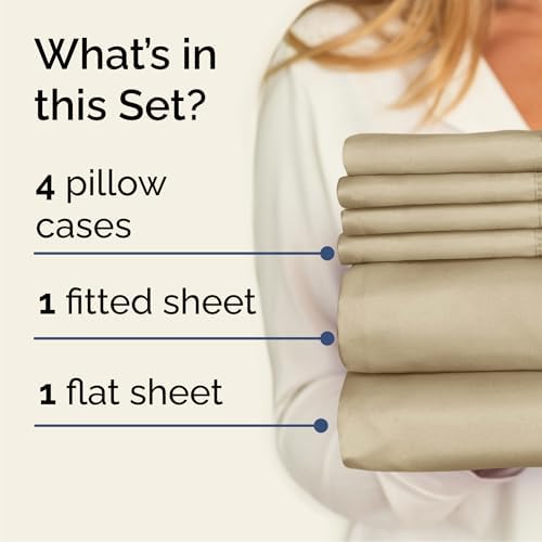 Cal King 6 Piece Bed Sheet Set - Image 2