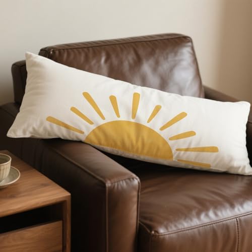 Boho Cute Sun Sunshine 20x54 Body Pillow Cover, Boho Sunshine Nursery Decor - Image 7
