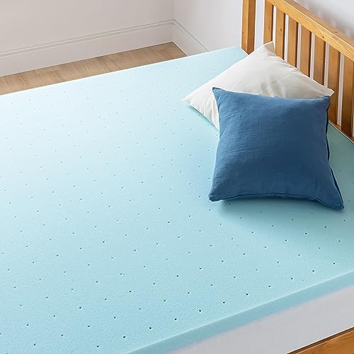 Best Price Mattress 1.5 Inch Ventilated Memory Foam Mattress Topper, Cooling - Image 3