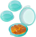 UHOUSE Small Pill Box, Daily Mini Pill Organizer Portable by UHOUSE