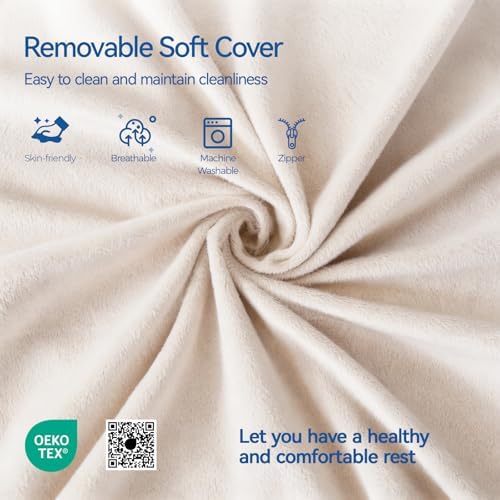 Kayfia Reading Pillow, Gel Memory Foam Back Rest Pillow - Image 7