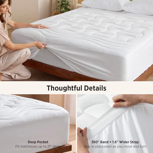 Bedsure King Size Mattress Protector Waterproof - Image 6