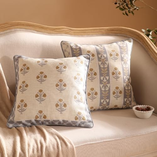 patdrea French Vintage Linen Throw Pillow Cover - Image 6