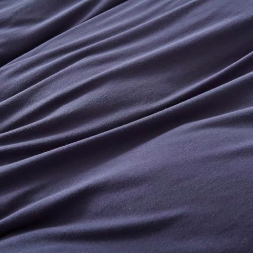H HOUSEHOLD 100% Jersey Knit Cotton King Size Pillowcases Set of 2, Super Soft - Image 5