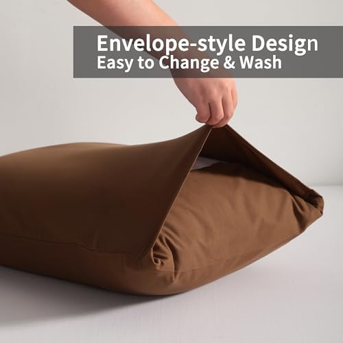 Standard Pillow Cases, 2 Pack, 20x26 in, Microfiber - Image 4
