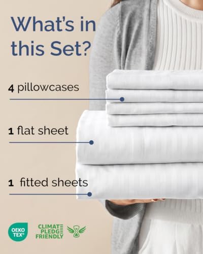 King 6 Piece Bed Sheet Set - Image 2